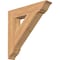 Ekena Millwork Traditional Traditional Smooth Bracket, Western Red Cedar, 5 1/2"W x 30"D x 30"H BKT06X30X30TRA01SWR - alternate 1
